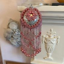 Beaded bauble cover.