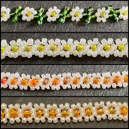 Beaded daisy chains 17 to 20