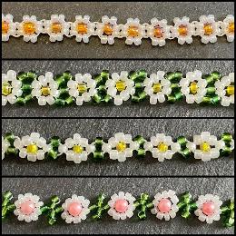 Beaded daisy chains 21 to 24