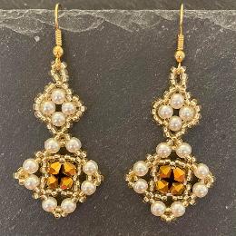 Tudor earrings